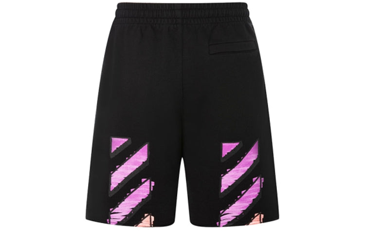 Off-White FW21 Casual Shorts Version Black OMCI006R21FLE0021032-1