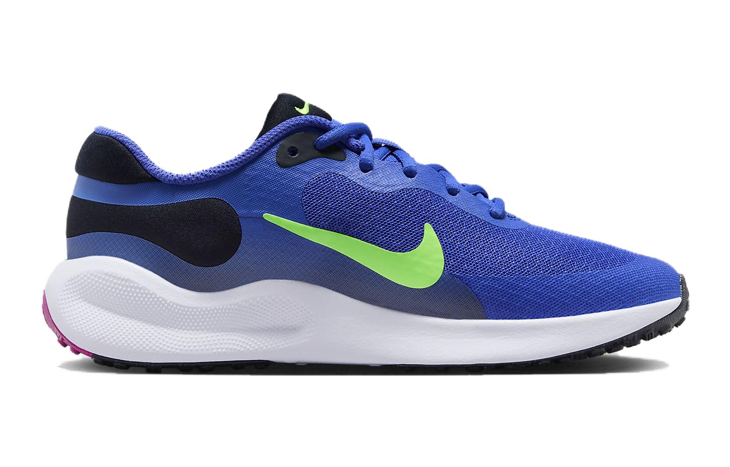 (GS) Nike Revolution 7 'Ultramarine Lime Blast' FB7689-500