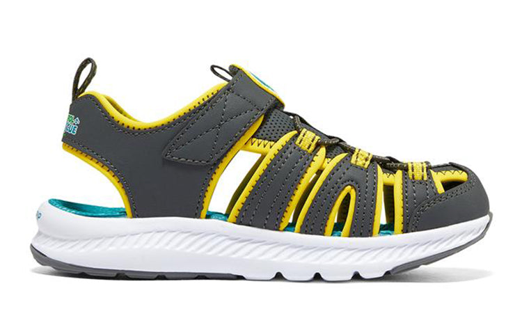 (GS) Skechers C-Grip Sandal 'Green Yellow Black' 407102L-GYBL