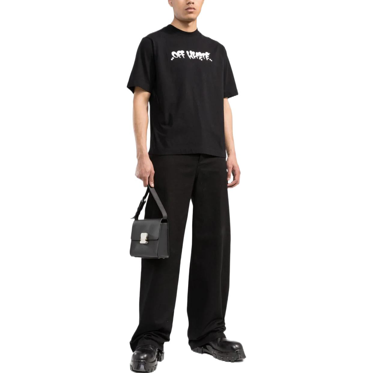 Off-White Tee 'Black' OMAA119S22JER00610201