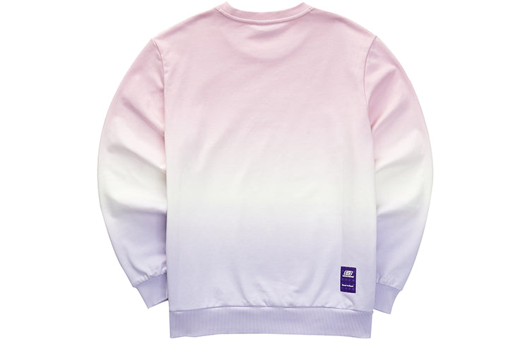 Skechers Gradient Letter Crew Sweatshirt 'Purple Pink White' L423U054-03K5