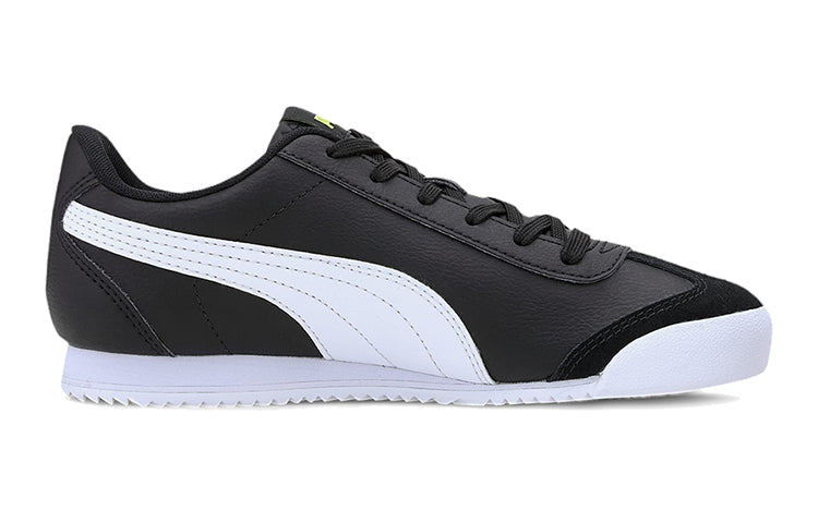(GS) PUMA Turino Low Top Running Shoes Black/White 372895-05