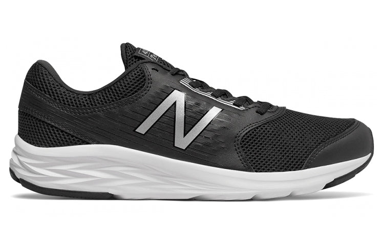 New Balance 411 Series Lightweight Wear-resistant Shock Absorption Low Tops Black M411LB1