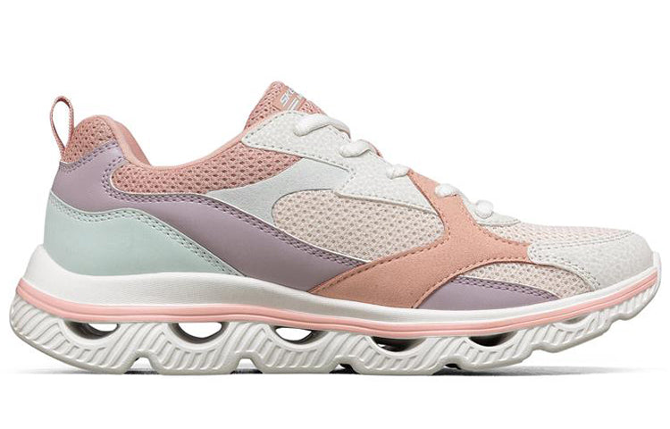 (WMNS) Skechers Arc Waves Low-Top Pink 117169-PKMT