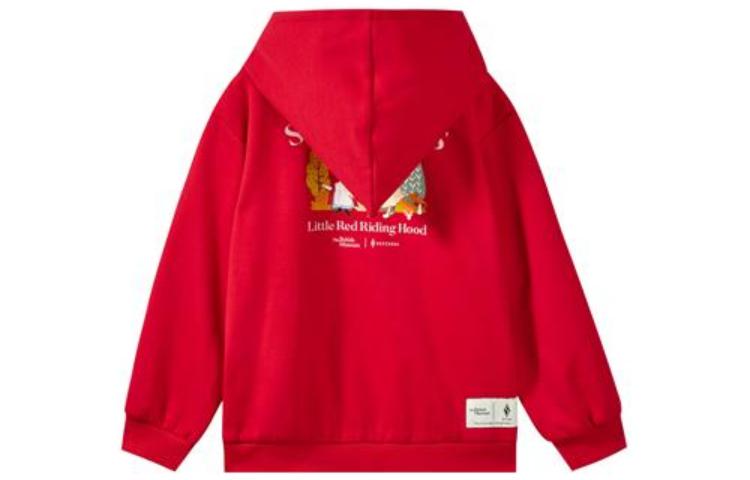 (GS) Skechers Graphic Hoodie 'Red White' L422G078