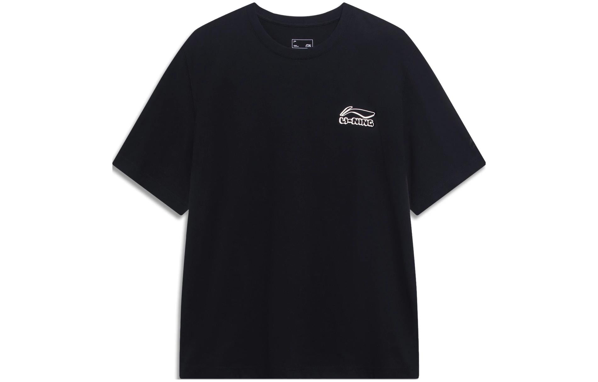 Li-Ning Anything Is Possible T-shirt 'Black' AHST179-4