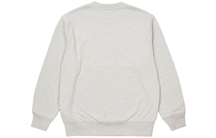 Palace FW21 Basically A Crew Sweater 'Grey' P12CW013