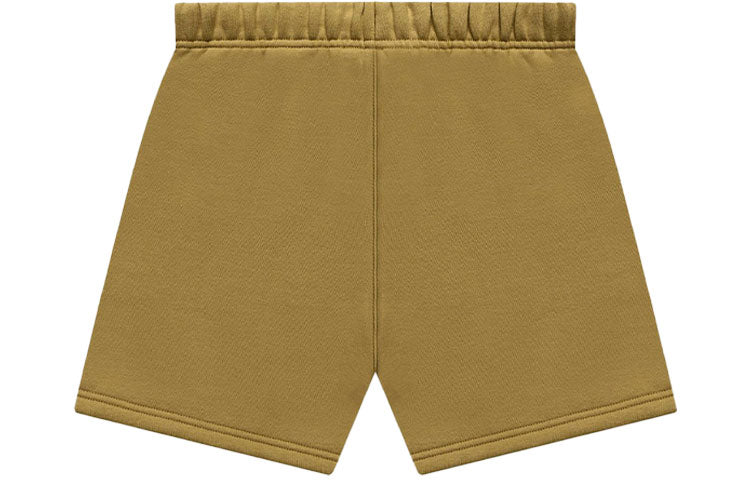 Fear of God Essentials FW21 Logo Sweatshort 'Amber' FOG-FW21-074