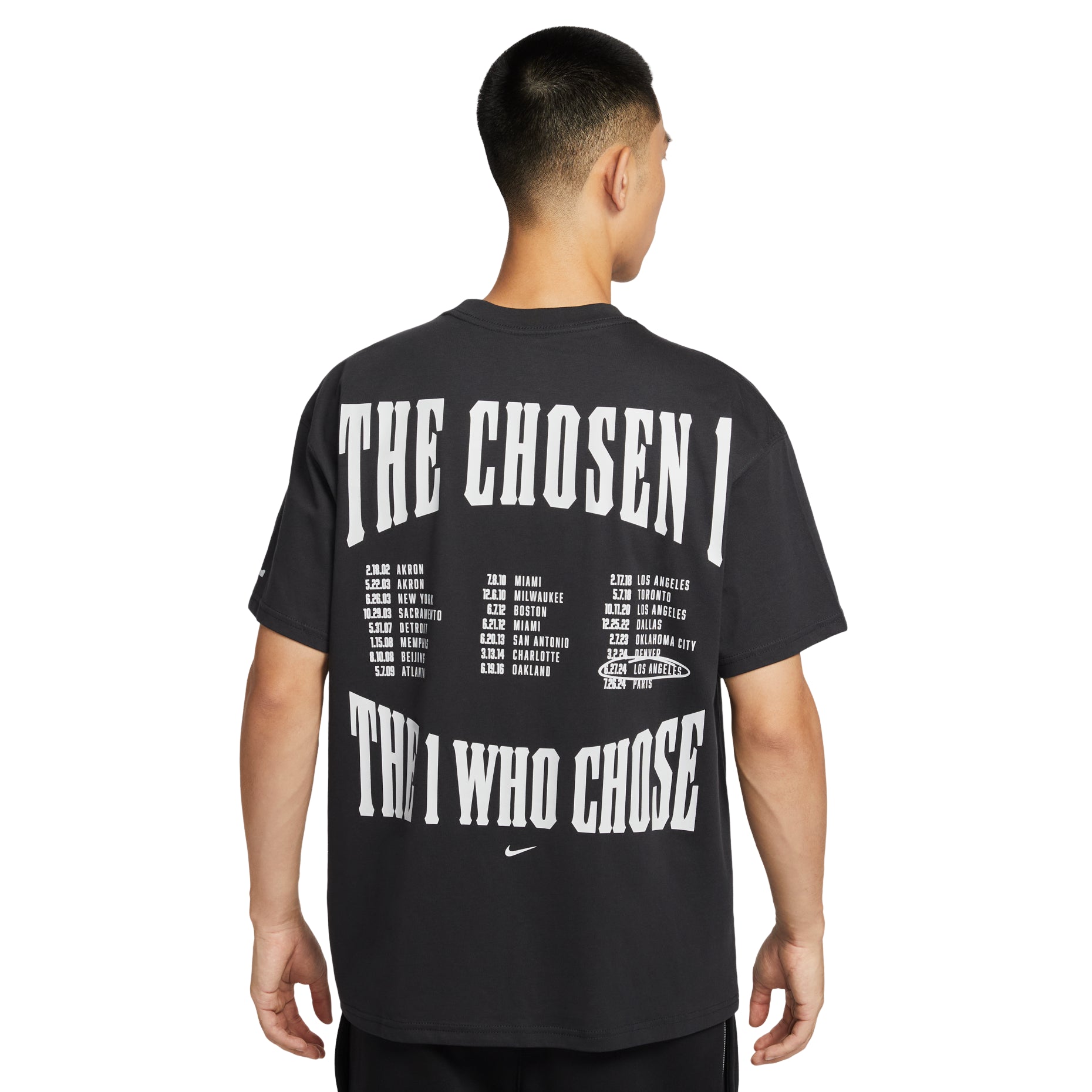Nike LeBron Basketball T-Shirt 'Chosen One' IH8541-045