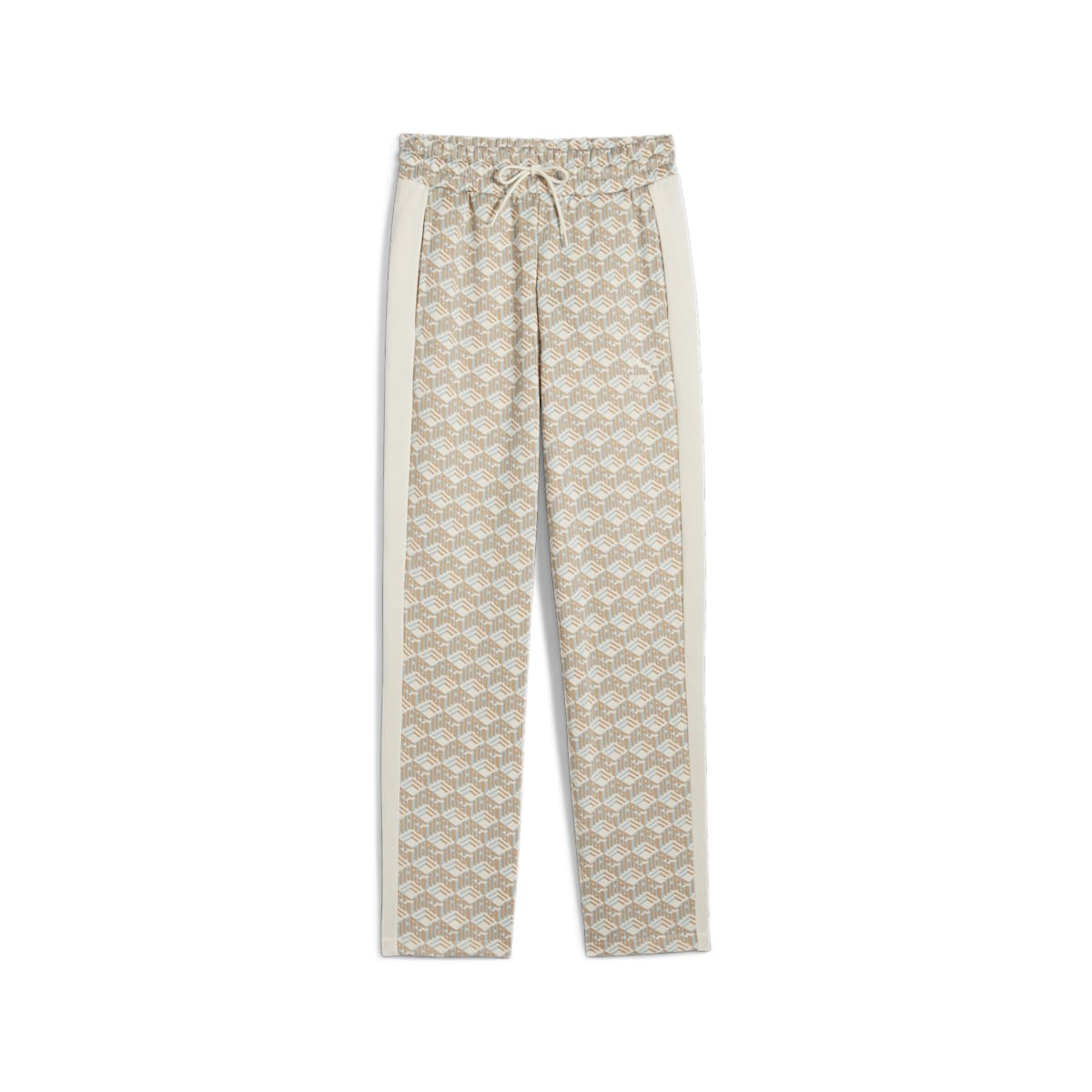 (WMNS) PUMA T7 Straight Track Pants 'Prairie Tan-AOP' 625599-83