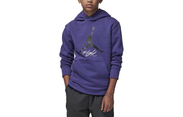 (GS) Air Jordan Hoodie 'Purple' 95C784-PA5