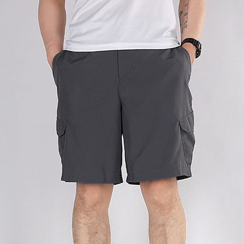 adidas Running Sports Woven Breathable Shorts Gray GJ2857
