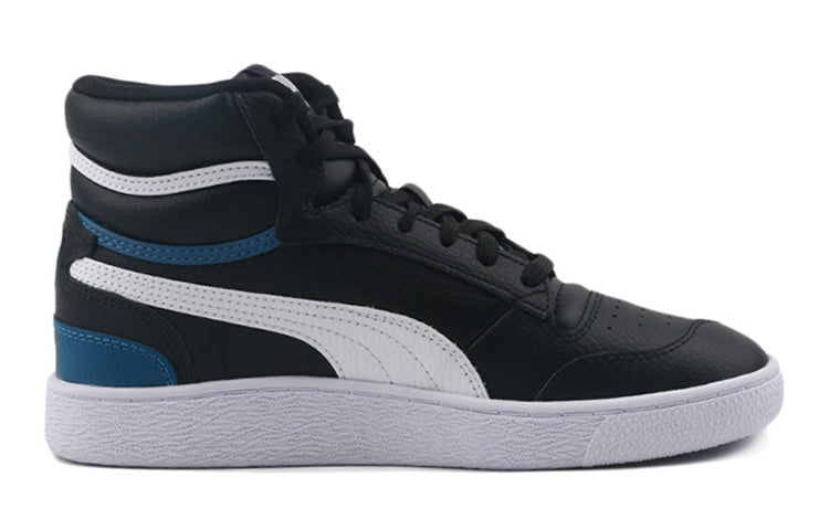 PUMA Ralph Sampson Mid Kids Black Mid-Sneakers 373810-02