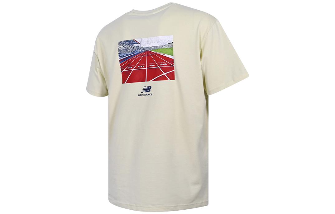 New Balance x ANB Sport Tee Asia Sizing 'Beige' AMT22375-CIW