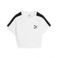 (WMNS) PUMA ICONIC T7 Baby Tee 'White' 625598-02