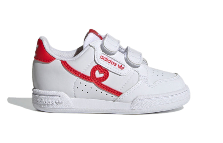 (TD) adidas Continental 80 Cf I 'White Red' FY2580