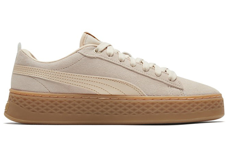 (WMNS) PUMA SMASH PLATFORM SD 'Light Khaki ' 366488-16