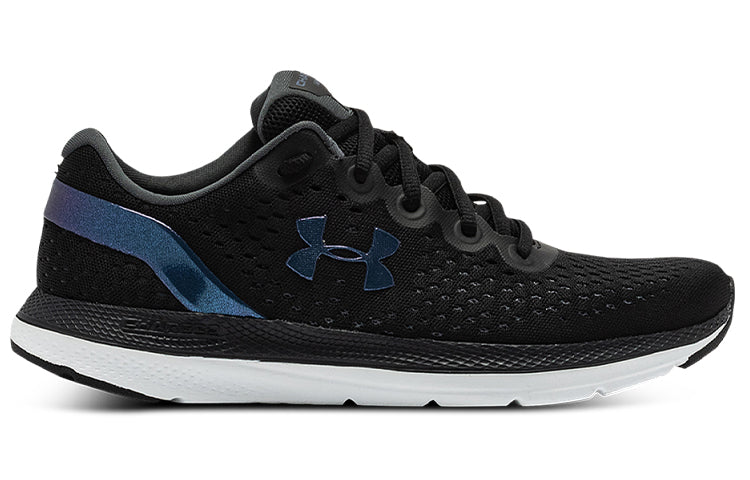(WMNS) Under Armour Charged Impulse Shft Sports Shoes Black/Blue 3024444-001