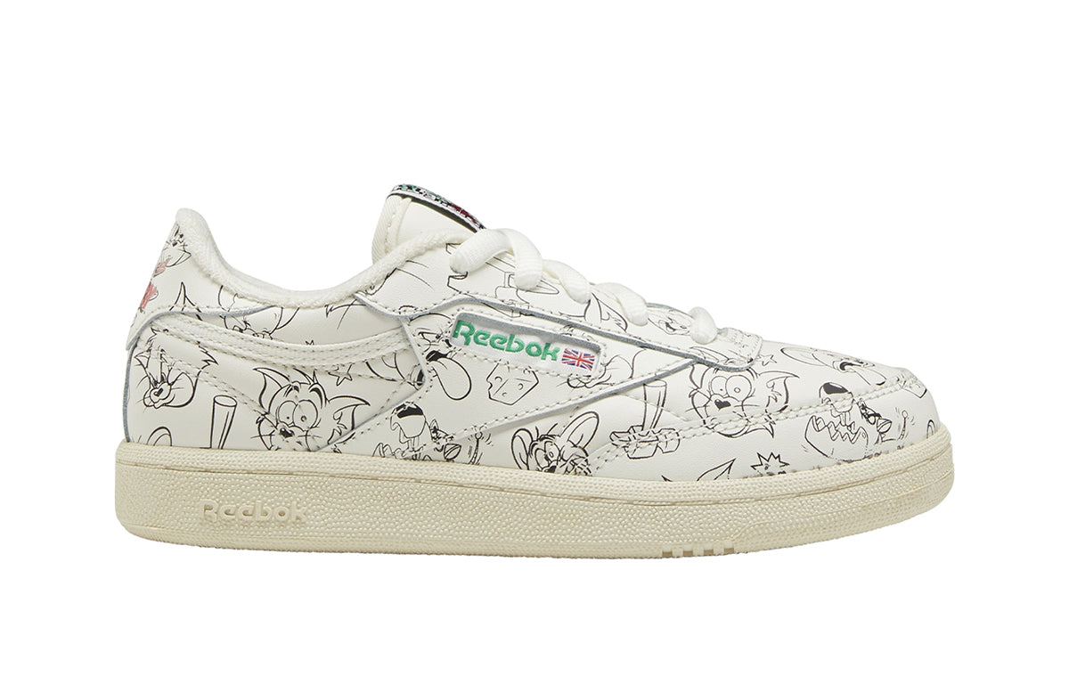 (PS) Reebok x Tom & Jerry Club C 'Sketch' FX4013