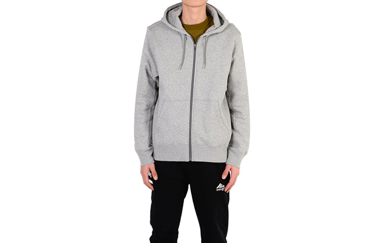 Nike Sports Minimalistic Hooded Jacket Gray AJ9732-063