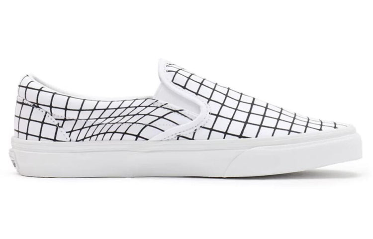 Vans U-Paint Classic Slip-On Shoes 'White Black' VN0A33TB9IA