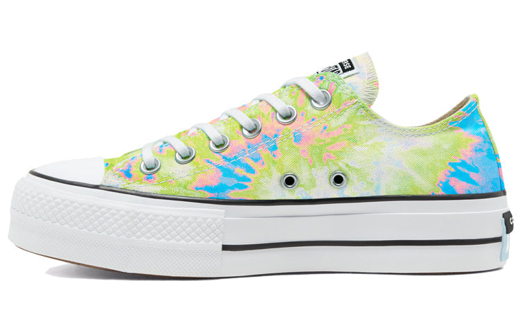 (WMNS) Converse Chuck Taylor All Star Blue Green Tie Dye Sneakers 'Blue Green' 569043C