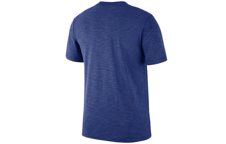 Nike e Warriors NBA Dri-FIT Short Sleeve Blue AQ6579-495