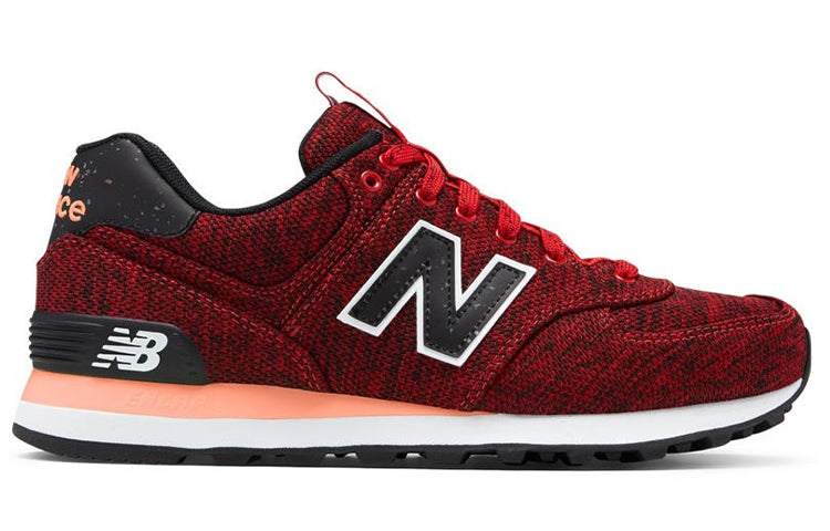 (WMNS) New Balance 574 Shoes Red WL574PTD