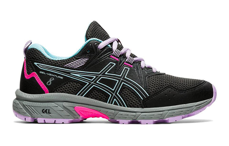 (GS) ASICS Gel-Venture 8 'Black Pink' 1014A141-003