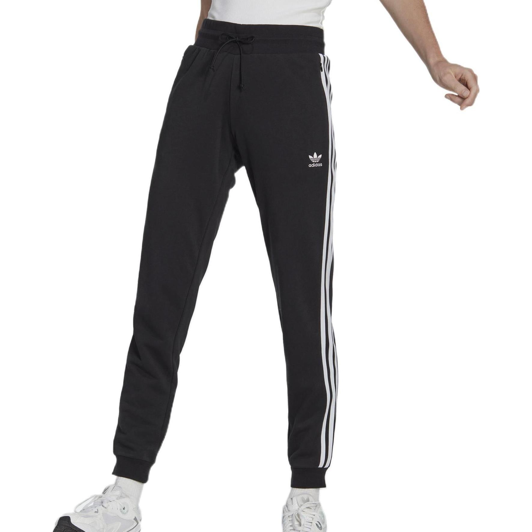 (WMNS) adidas Adicolor Classics Slim Cuffed Pants Asia Sizing 'Black' IB7455