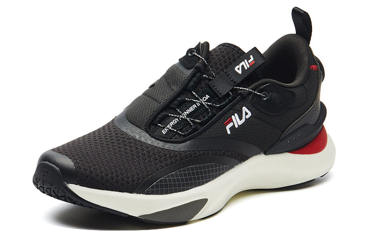FILA Heritage-FHT Low-Top Black/Red A12M132208FBK