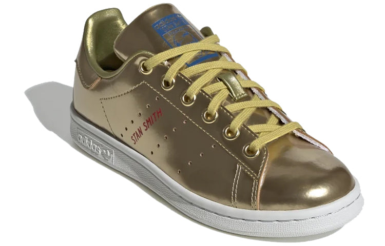 (GS) adidas Stan Smith J 'Gold Metallic' FW8063
