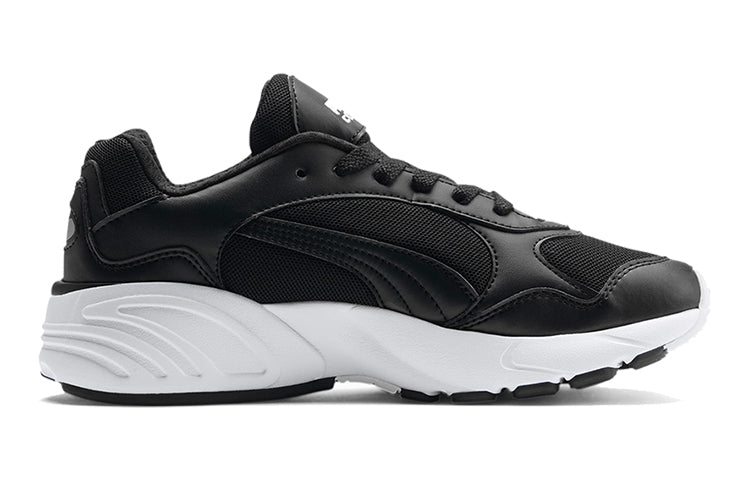 (GS) PUMA Cell Viper Low Top Running Shoes Black/White 369693-04