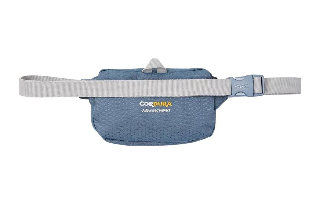 Palace Cordura Eco Hex Ripstop Mini Waist Bag 'Slate Grey' P24BAG003