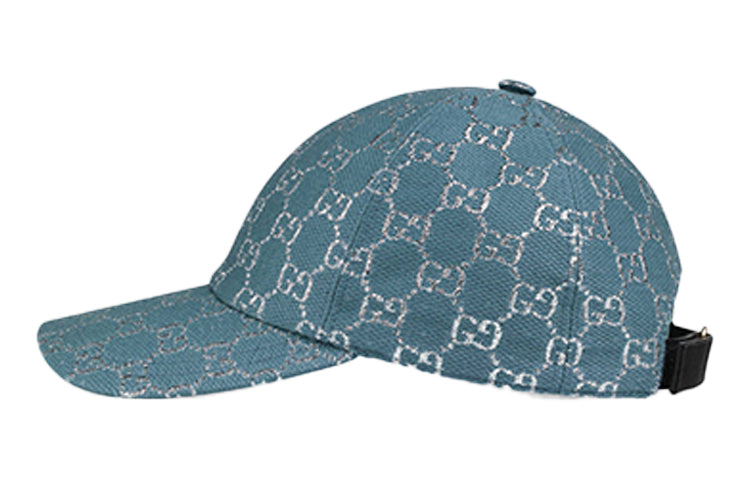 Gucci GG Lam Baseball Hat 'Blue' 631953-3HK75-4660