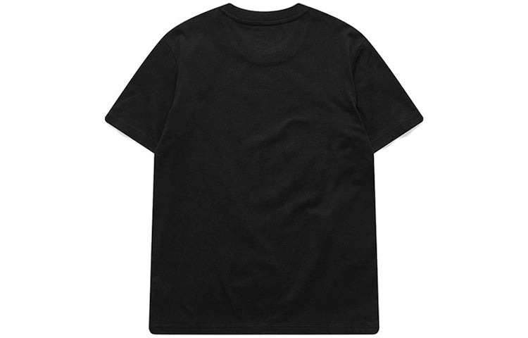 Fila FUSION x staple Crossover Earth Printing Round Neck Short Sleeve Couple Style Black T11M114120A-BK