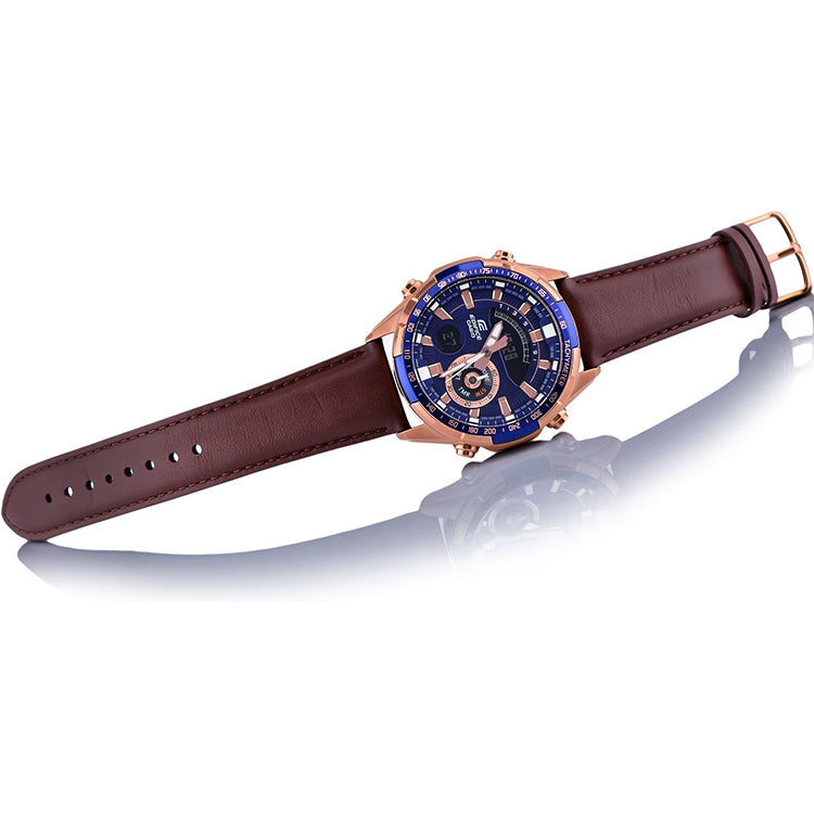 CASIO EDIFICE Serieses Men's Coffee Mens Brown Analog ERA-600GL-2A