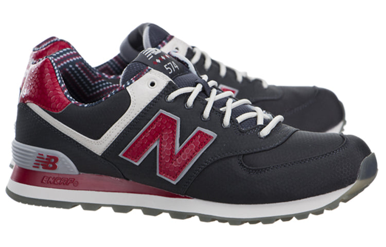 New Balance 574 Series Low-Top Grey/Red ML574SBD