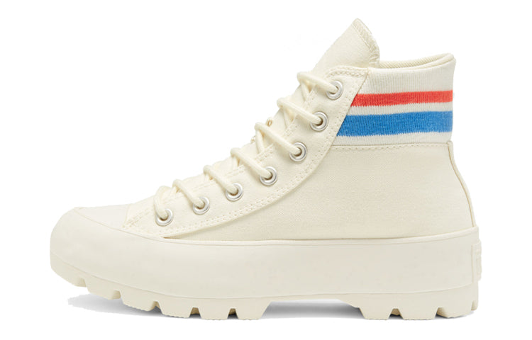 (WMNS) Converse Lugged Varsity Chuck Taylor All Star Thick Sole Creamy Sneakers 567160C