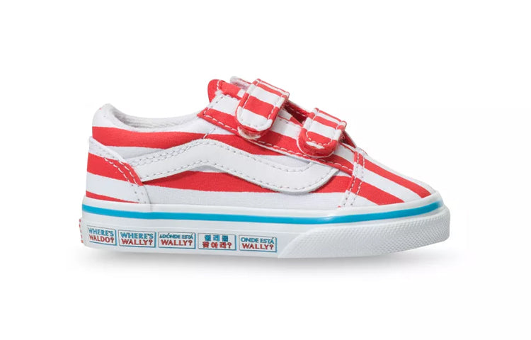 Vans Where's Waldo? x Old Skool Toddler 'International Stripes' VN0A38JN3UV
