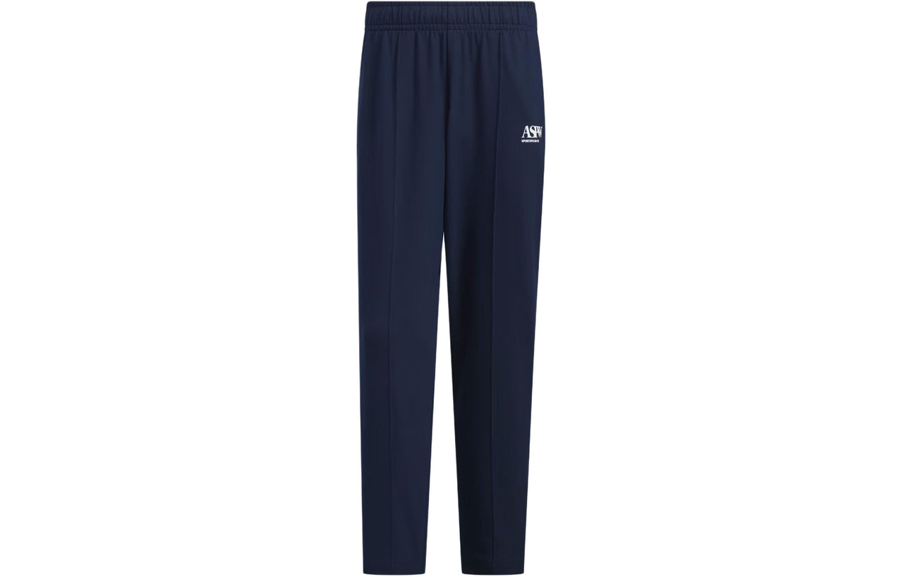 adidas Verbiage Doubleknit Pants Asia Sizing 'Navy' JE3647