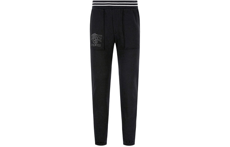 Converse Twisted Varsity Sweatpants Asia Sizing 'Black' 10018340-A03