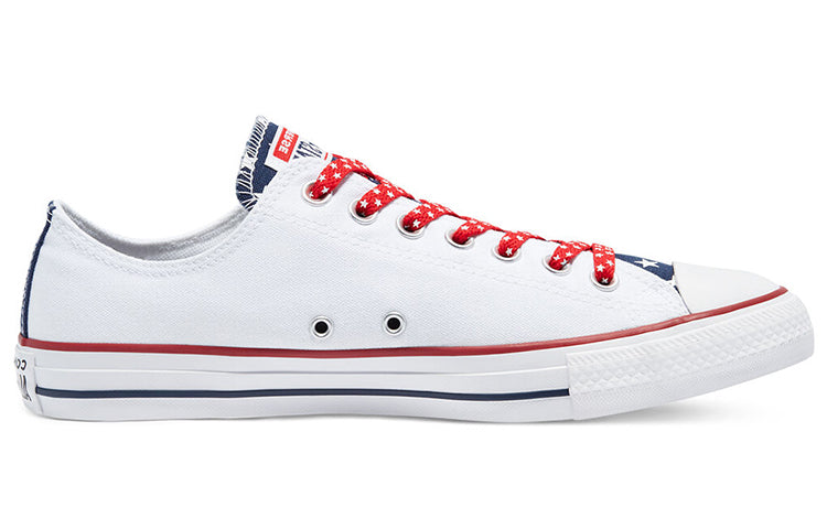 Converse Chuck Taylor All Star Low Top 'White Red Blue' 170815C