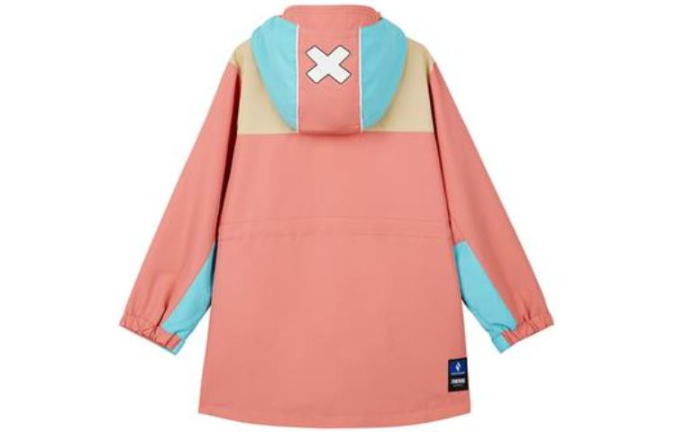 (GS) Skechers Casual Jacket 'Pink Beige Blue' L321G082