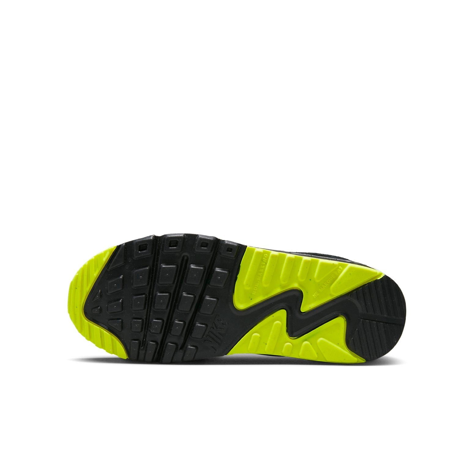 (GS) Nike Air Max 90 Leather 'Medium Olive Volt' DV3607-200