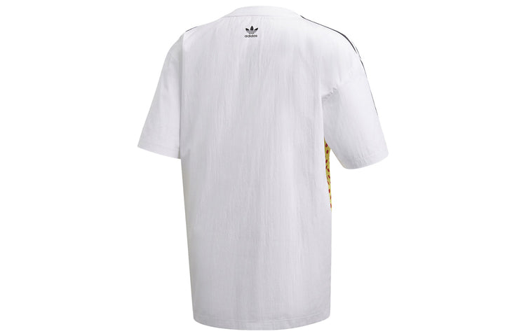 (WMNS) adidas originals Graphic Printing Tee White FL4146