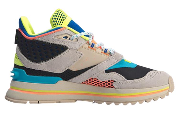 (WMNS) Li-Ning 001 T1000 Winter Mid 'Grey Beige Teal' AGLP094-4