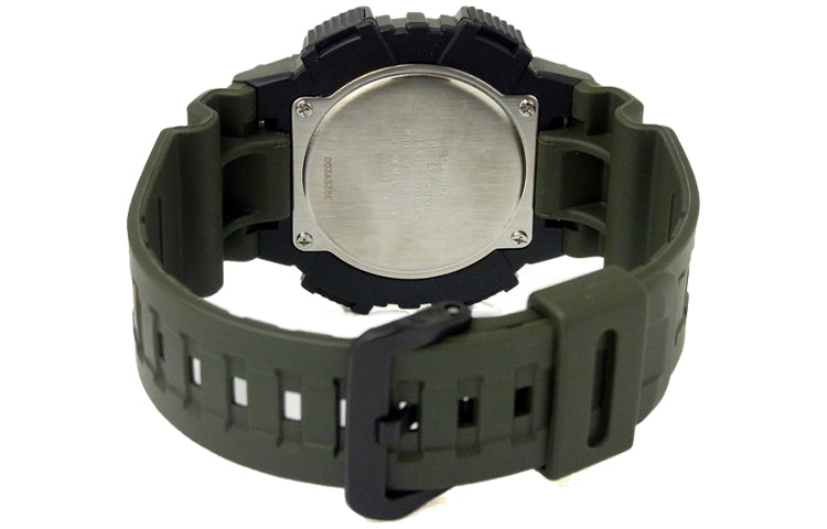 CASIO Waterproof Solar Powered Sports Mens Army Green Analog AQ-S810W-3A