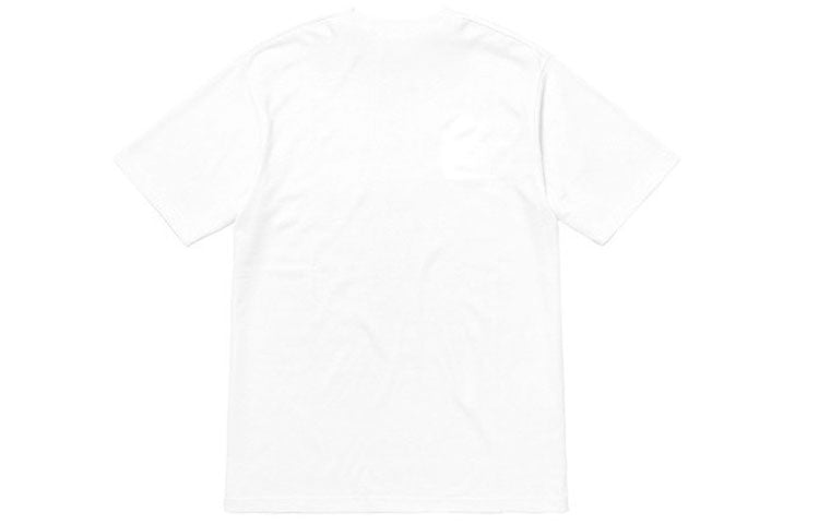 Supreme SS18 Mesh Arc Logo Tee White Logo Tee 'White Black' SUP-SS18-139