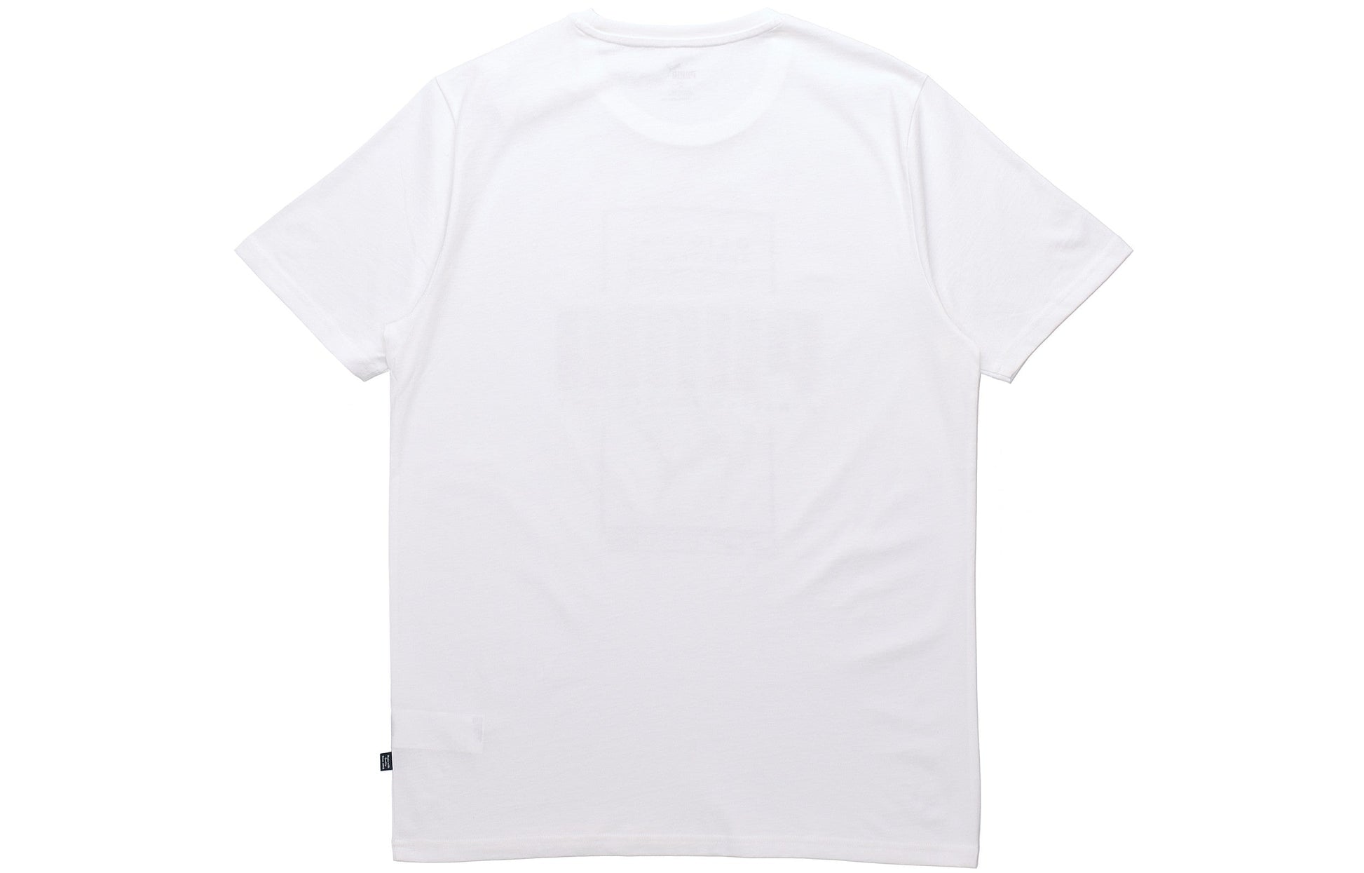 PUMA Casual Sports Alphabet Printing Round Neck Short Sleeve White 586586-02